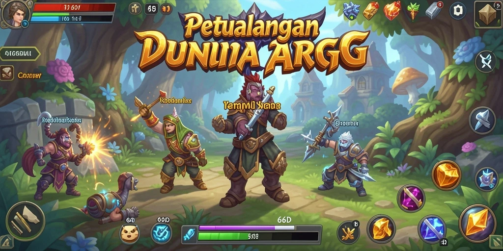 Tampilan gameplay 66D yang menegangkan dan penuh aksi.