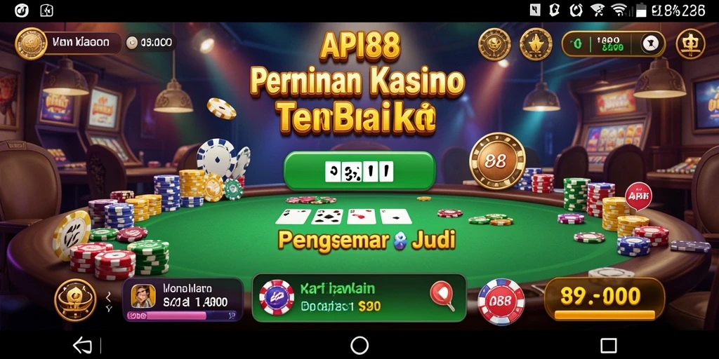Tampilan menarik dari gameplay Kasino API88 yang penuh aksi.
