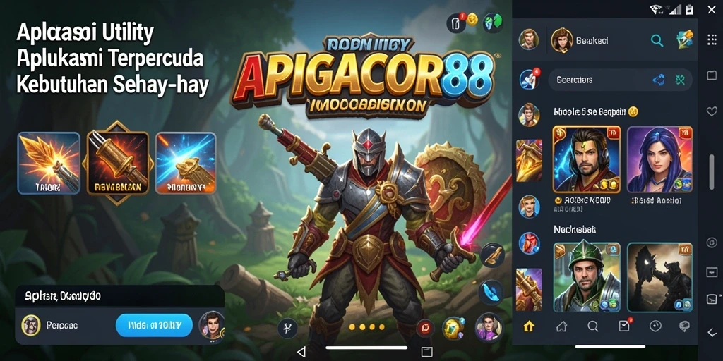 Tampilan antarmuka APIGACOR88 yang intuitif dan mudah digunakan.