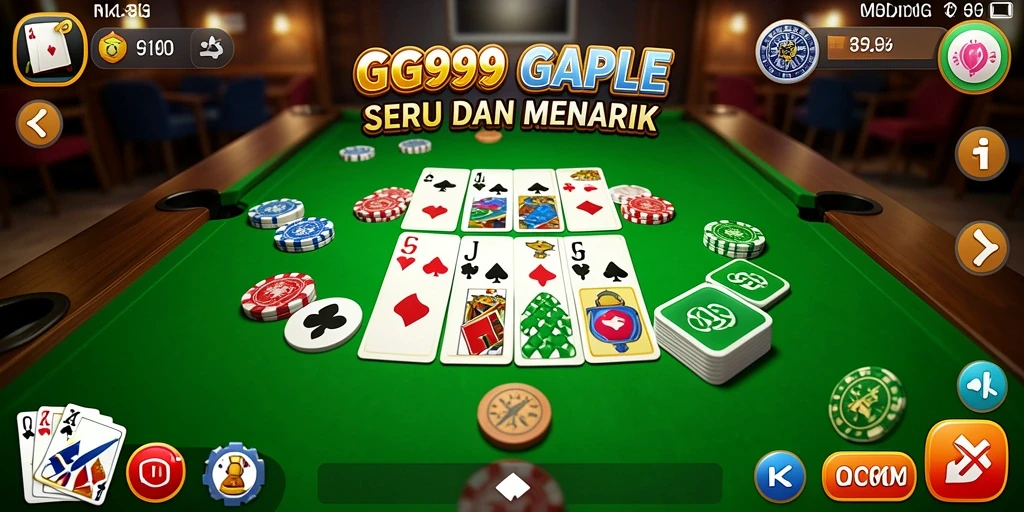 Tampilan gameplay GG999 yang seru dan interaktif.