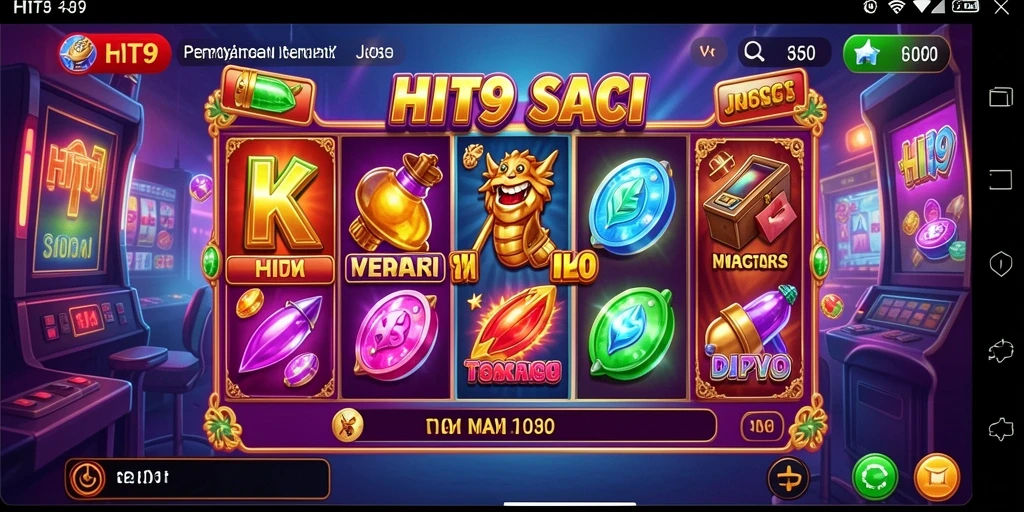 Gameplay seru <strong>HIT9</strong> dengan tema slot yang menarik.