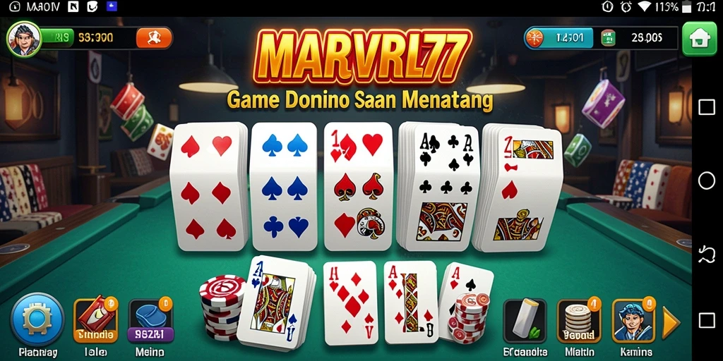 Tampilan menarik dari gameplay seru MARVRL77.