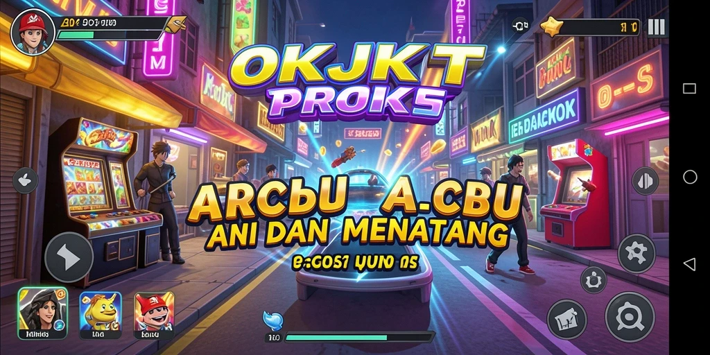 Gameplay seru OKJKT dengan berbagai level menantang.